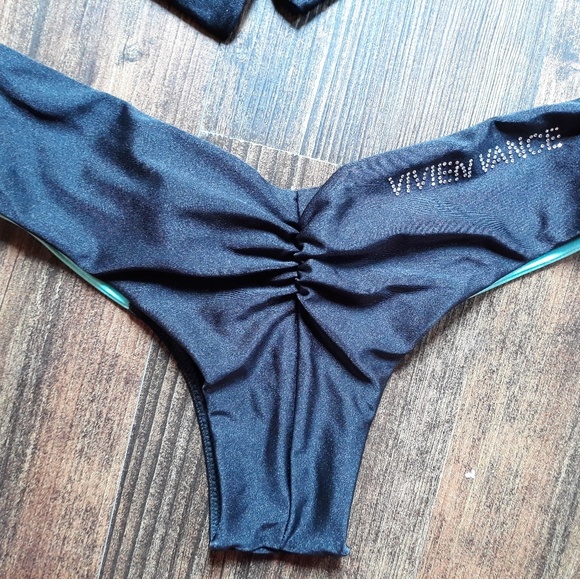 Multi Color Scrunchy Butt Bikini - Picture 3 of 4